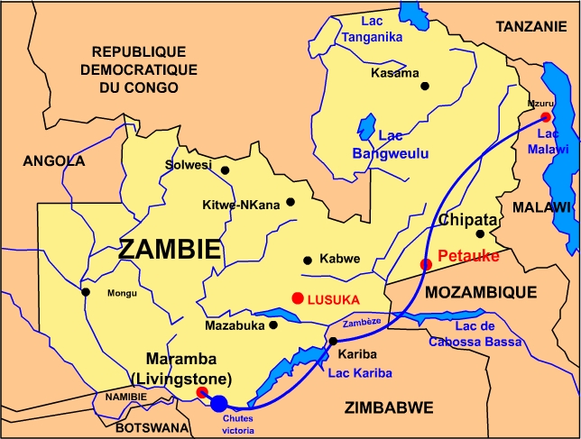 lac kariba carte